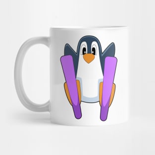 Penguin Skier Ski Mug